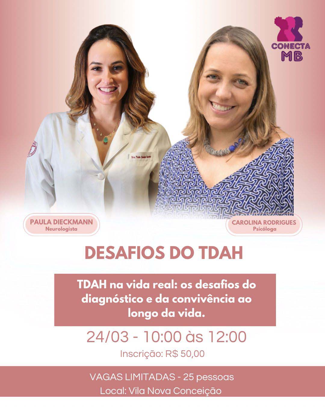 evento asconectas 2603 Desafios do TDAH 01