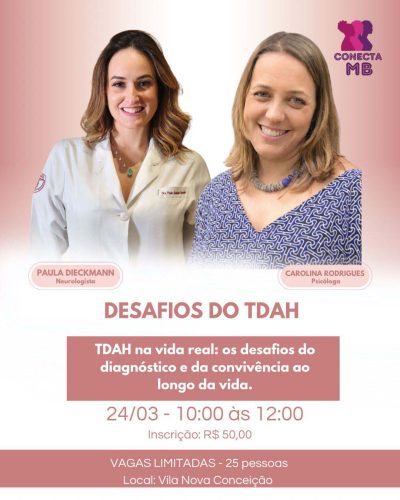 evento asconectas 2603 Desafios do TDAH 01